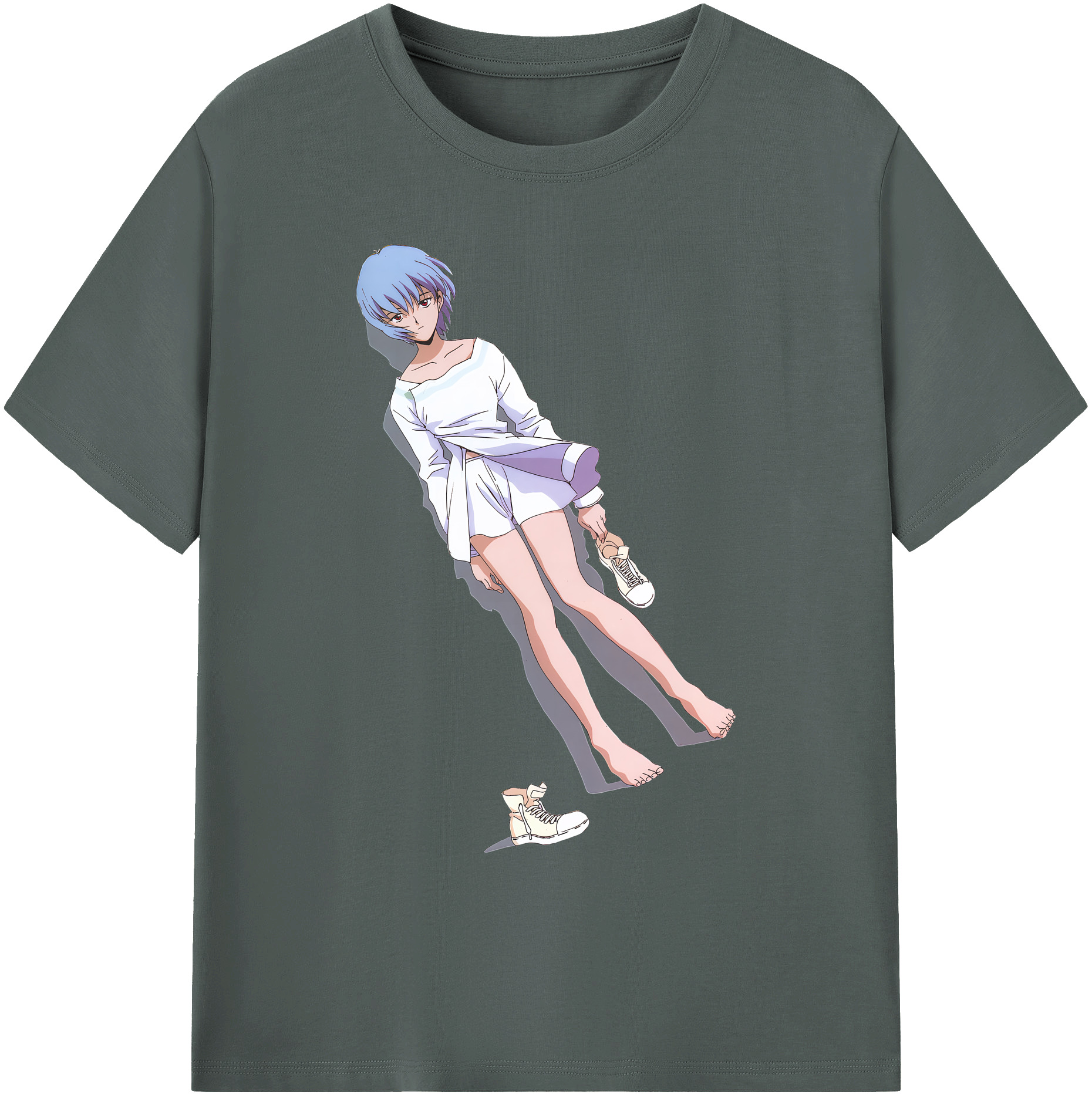 （画像用） EVA 新世紀エヴァンゲリオン 綿100％ メンズ半袖Tシャツ｜肌触りやわらか＆通気性